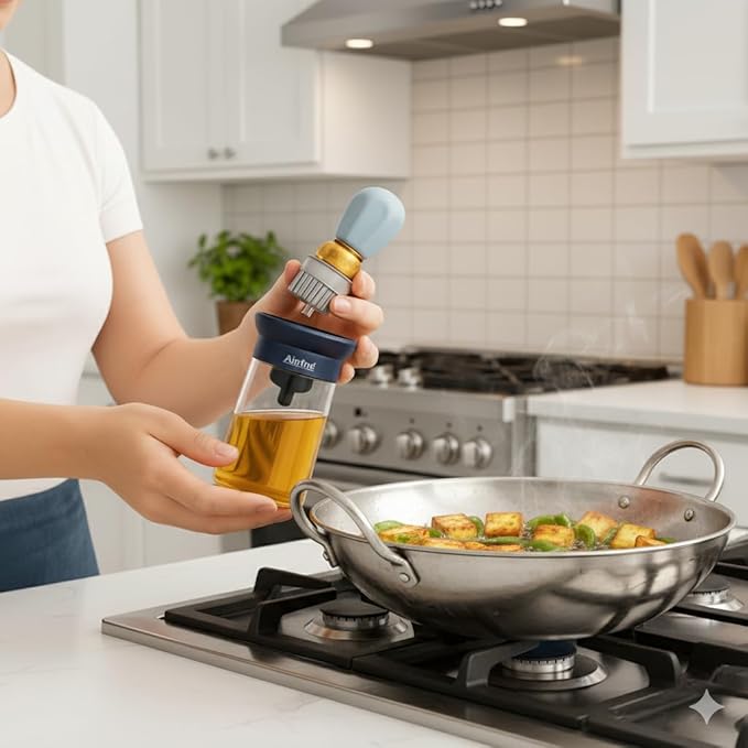 No Mess Oil Dispenser with Brush – 50% OFF Today