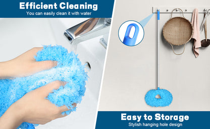 Washable Fan Cleaner Duster, Microfiber Dust Cleaner for Home, Kitchen, Car, Ceiling