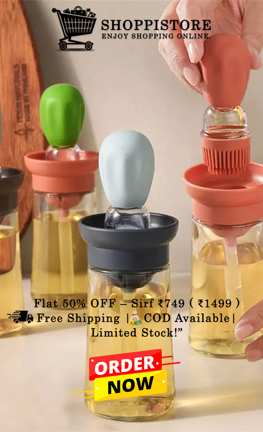 No Mess Oil Dispenser with Brush – 50% OFF Today